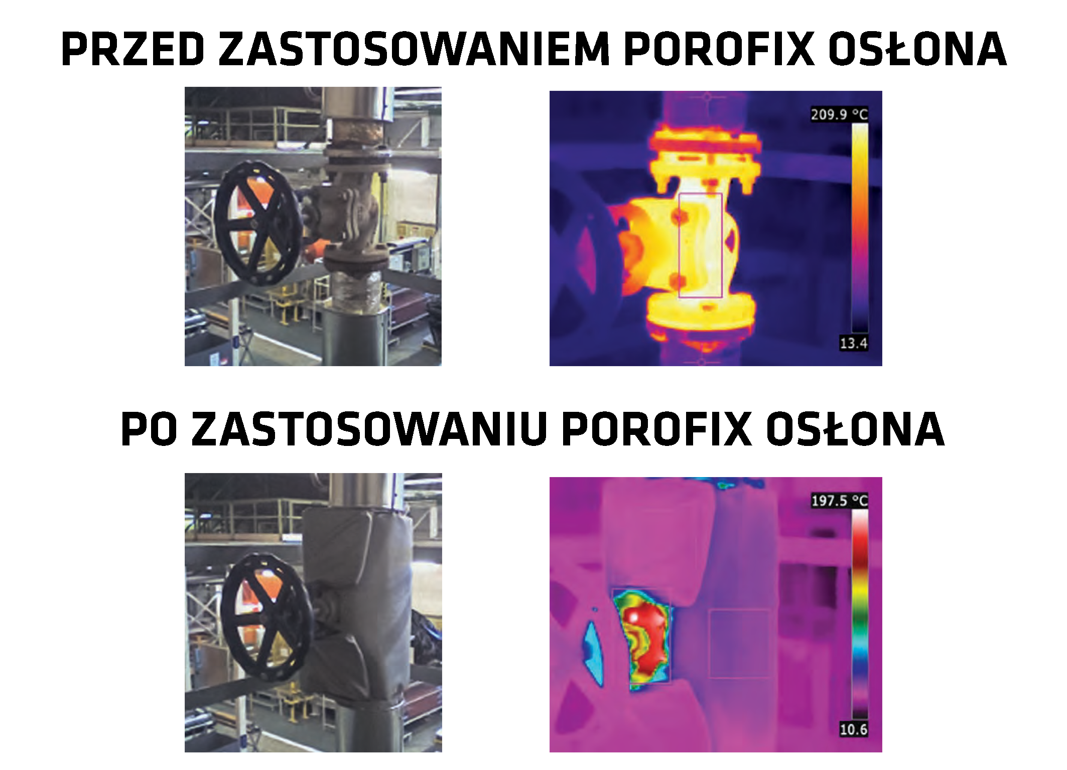 Aerogel - aerożel jako izolacja termiczna zaworów przemysłowych.
