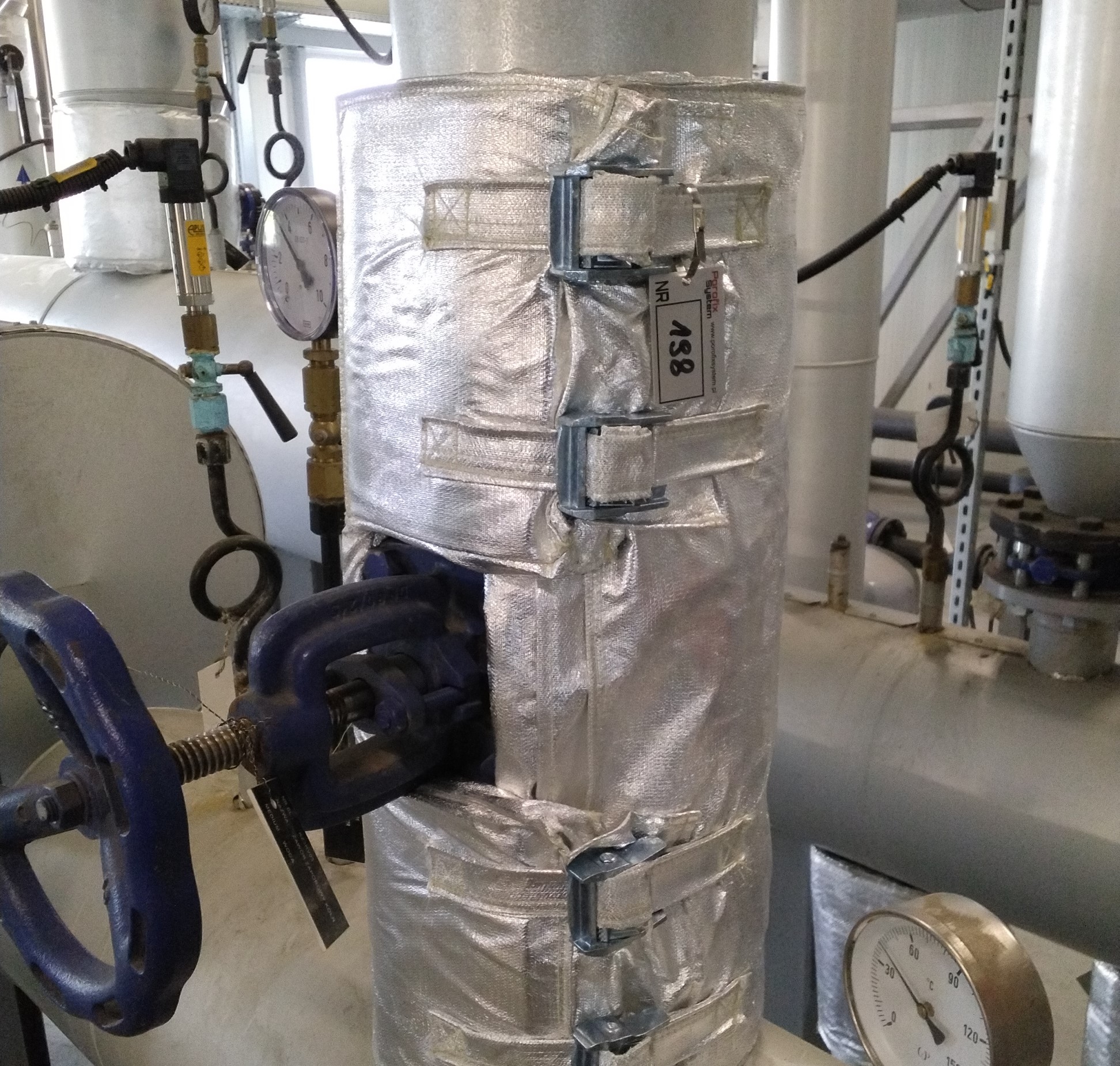 IZOLACJA TERMICZNA ZAWORÓW PRZEMYSŁOWYCH